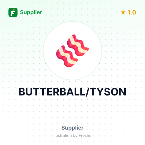 BUTTERBALL/TYSON – summary card, no photo uploaded yet
