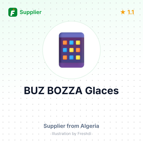 BUZ BOZZA Glaces – summary card, no photo uploaded yet