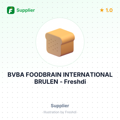 BVBA FOODBRAIN INTERNATIONAL BRULEN – summary card, no photo uploaded yet