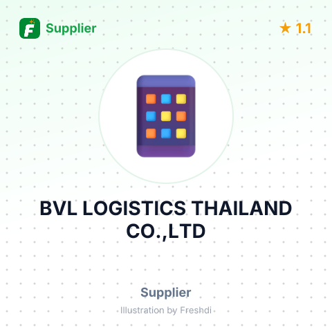 BVL LOGISTICS THAILAND CO.,LTD – summary card, no photo uploaded yet