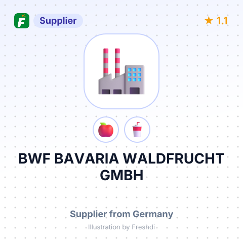 BWF BAVARIA WALDFRUCHT GMBH – summary card, no photo uploaded yet