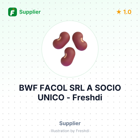 BWF FACOL SRL A SOCIO UNICO – summary card, no photo uploaded yet