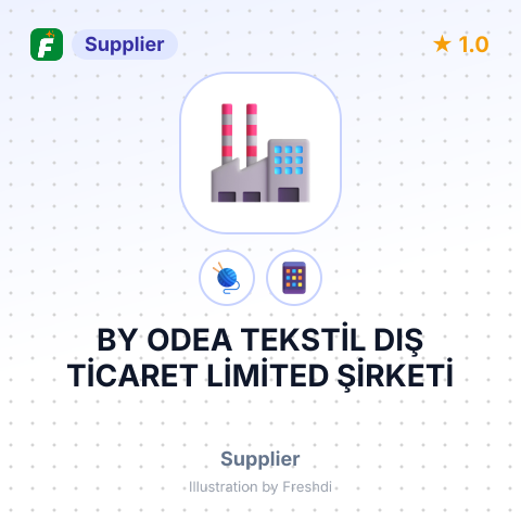 BY ODEA TEKSTİL DIŞ TİCARET LİMİTED ŞİRKETİ – summary card, no photo uploaded yet