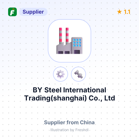 BY Steel International Trading(shanghai) Co., Ltd – summary card, no photo uploaded yet