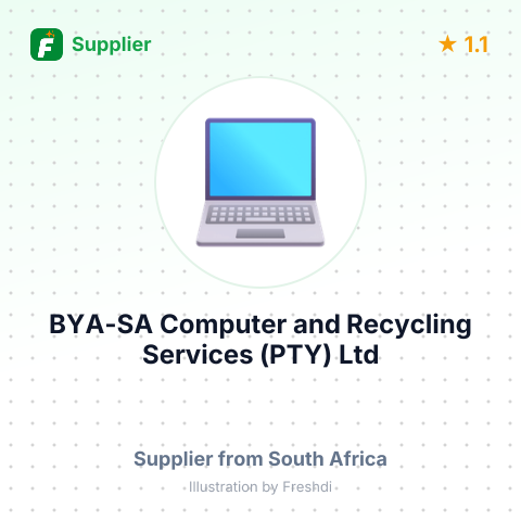 BYA-SA Computer and Recycling Services (PTY) Ltd – summary card, no photo uploaded yet