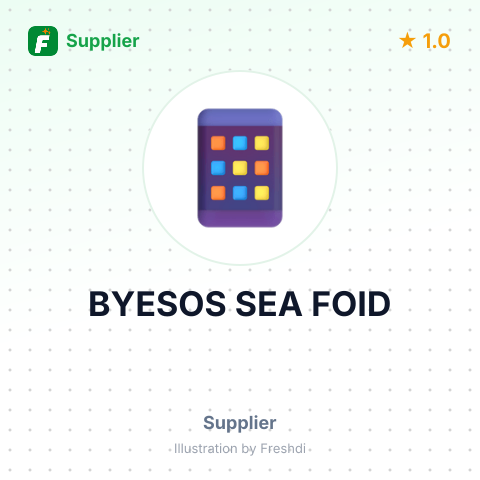 BYESOS SEA FOID – summary card, no photo uploaded yet