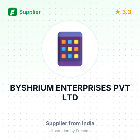 BYSHRIUM ENTERPRISES PVT LTD – summary card, no photo uploaded yet