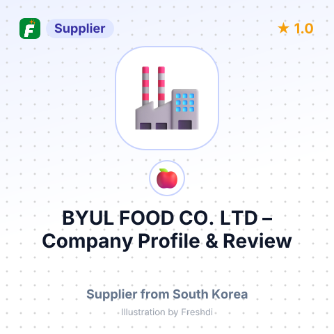 BYUL FOOD CO. LTD – summary card, no photo uploaded yet
