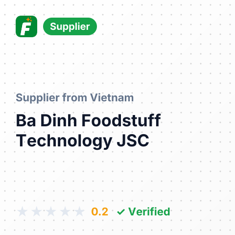 Ba Dinh Foodstuff Technology JSC – summary card, no photo uploaded yet