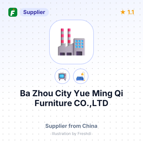 Ba Zhou City Yue Ming Qi Furniture CO.,LTD – summary card, no photo uploaded yet