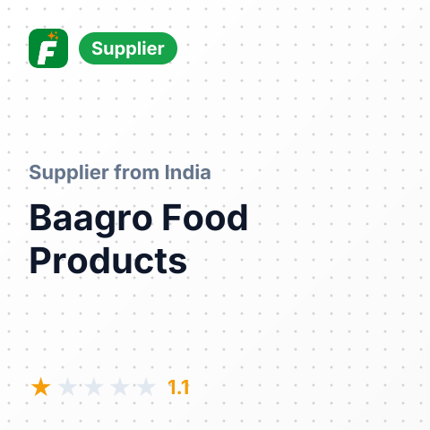 Baagro Food Products  – summary card, no photo uploaded yet