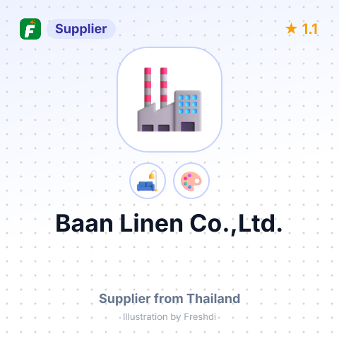 Baan Linen Co.,Ltd. – summary card, no photo uploaded yet