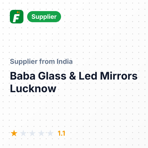 Baba Glass & Led Mirrors Lucknow  – summary card, no photo uploaded yet