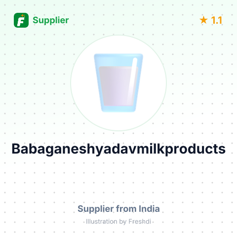 Babaganeshyadavmilkproducts – summary card, no photo uploaded yet
