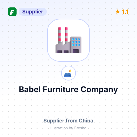Babel Furniture Company – summary card, no photo uploaded yet