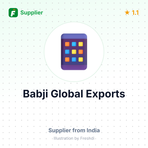 Babji Global Exports  – summary card, no photo uploaded yet