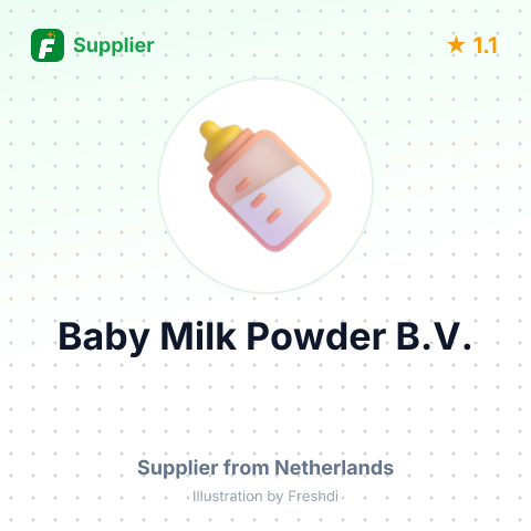 Baby Milk Powder B.V. – summary card, no photo uploaded yet
