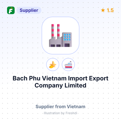 Bach Phu Vietnam Import Export Company Limited – summary card, no photo uploaded yet