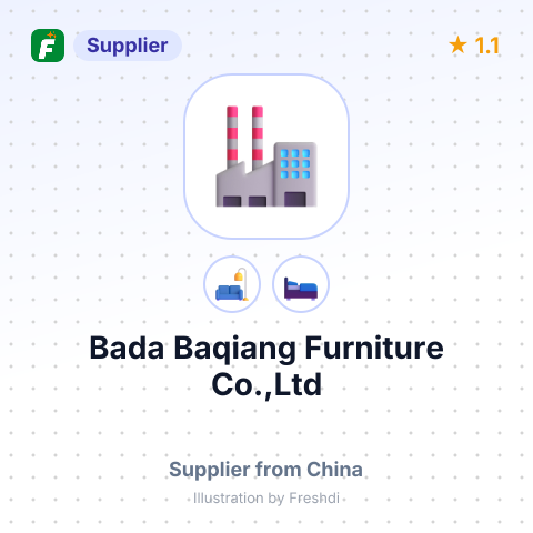Bada Baqiang Furniture Co.,Ltd – summary card, no photo uploaded yet