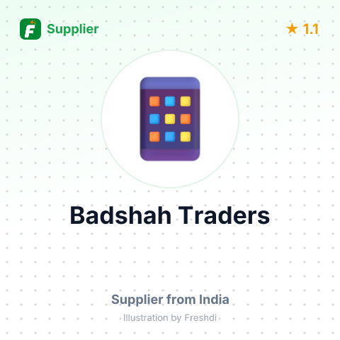 Badshah Traders  – summary card, no photo uploaded yet