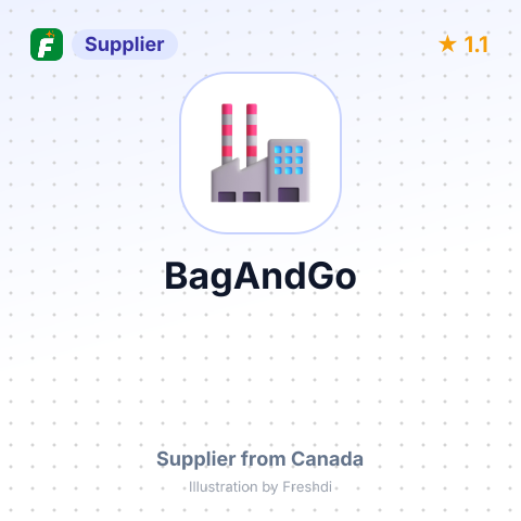 BagAndGo – summary card, no photo uploaded yet
