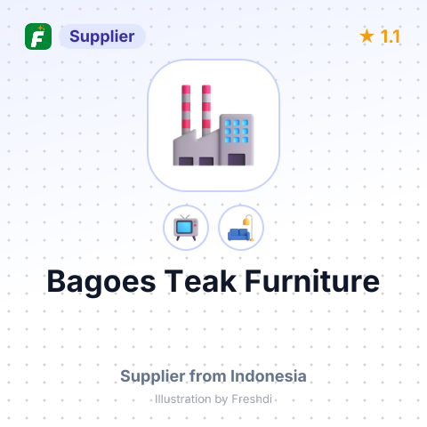 Bagoes Teak Furniture – summary card, no photo uploaded yet