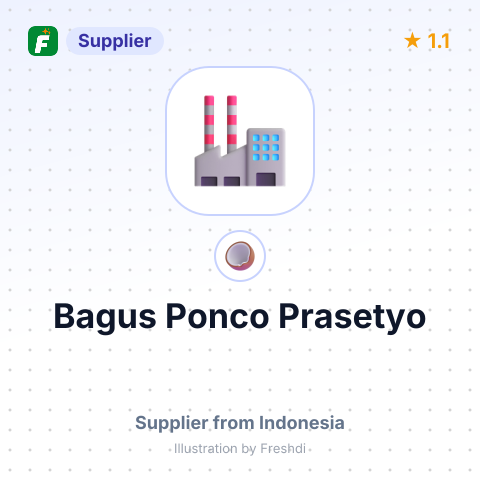 Bagus Ponco Prasetyo – summary card, no photo uploaded yet