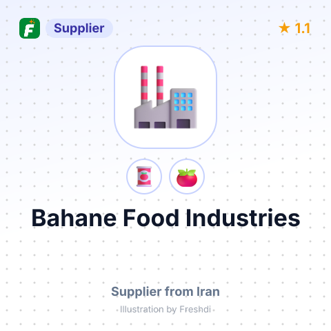 Bahane Food Industries – summary card, no photo uploaded yet