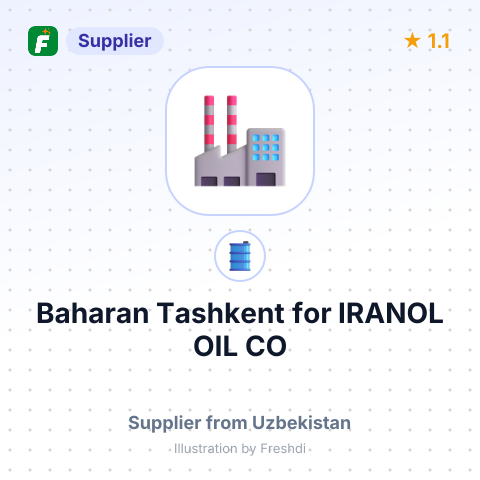 Baharan Tashkent for IRANOL OIL CO – summary card, no photo uploaded yet