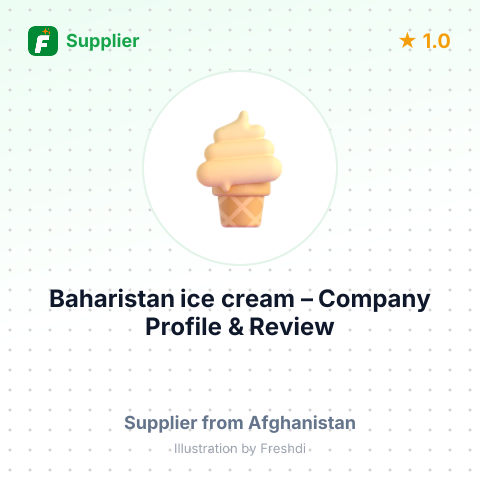 Baharistan ice cream – summary card, no photo uploaded yet