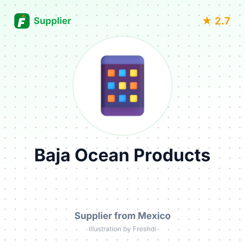Baja Ocean Products – summary card, no photo uploaded yet