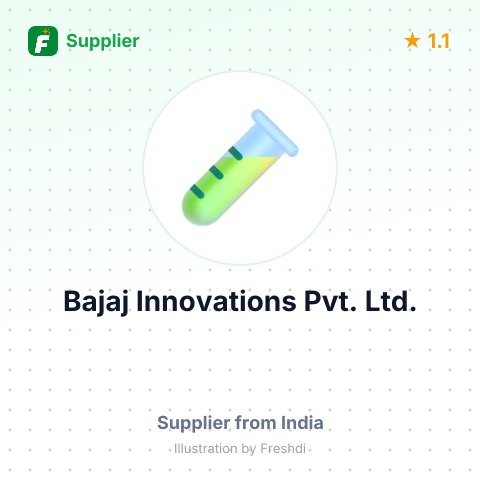 Bajaj Innovations Pvt. Ltd. – summary card, no photo uploaded yet