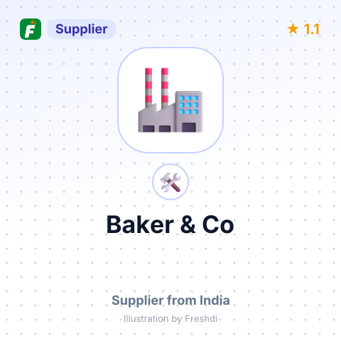 Baker & Co – summary card, no photo uploaded yet