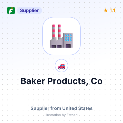 Baker Products, Co – summary card, no photo uploaded yet