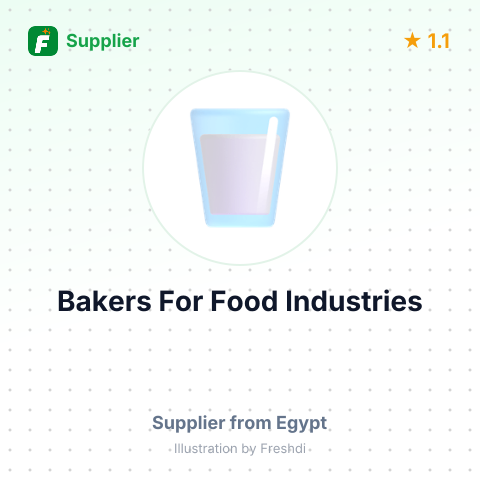 Bakers For Food Industries – summary card, no photo uploaded yet