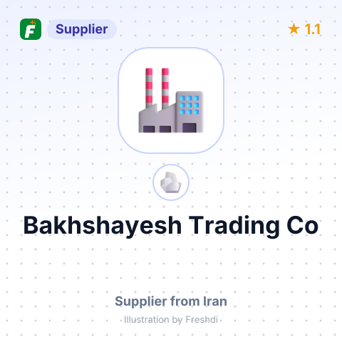 Bakhshayesh Trading Co – summary card, no photo uploaded yet
