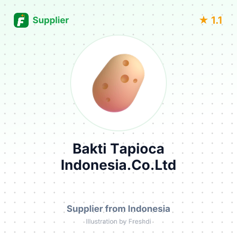 Bakti Tapioca Indonesia.Co.Ltd – summary card, no photo uploaded yet