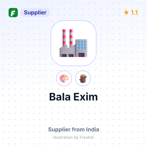 Bala Exim  – summary card, no photo uploaded yet