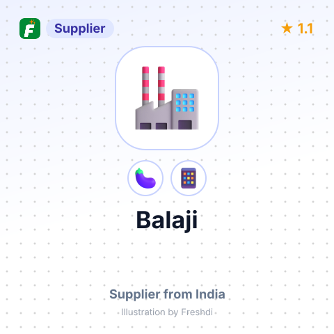 Balaji – summary card, no photo uploaded yet
