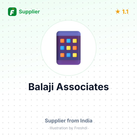 Balaji Associates  – summary card, no photo uploaded yet