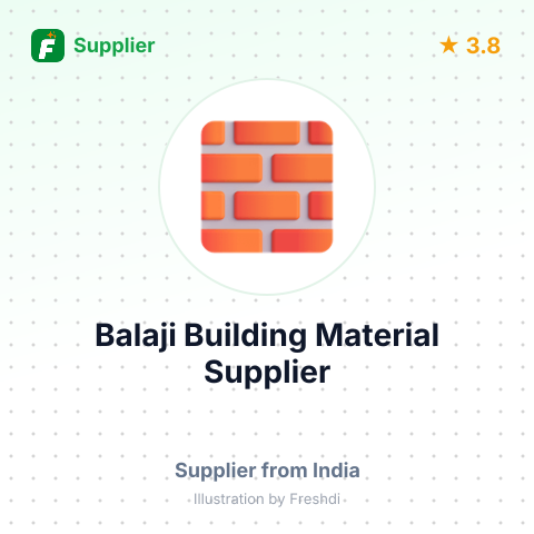 Balaji Building Material Supplier – summary card, no photo uploaded yet