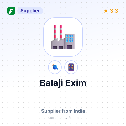 Balaji Exim  – summary card, no photo uploaded yet