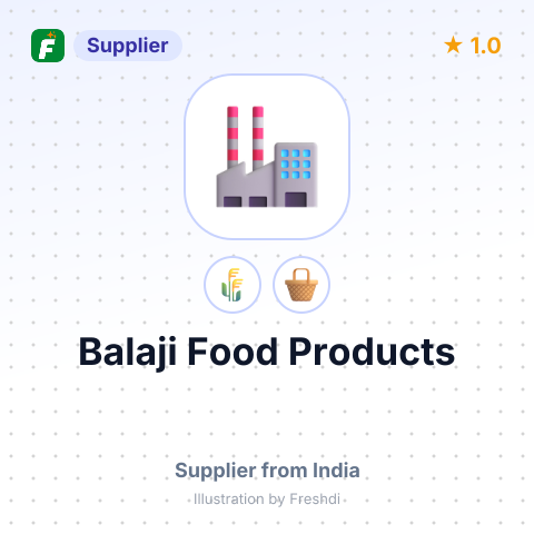 Balaji Food Products – summary card, no photo uploaded yet