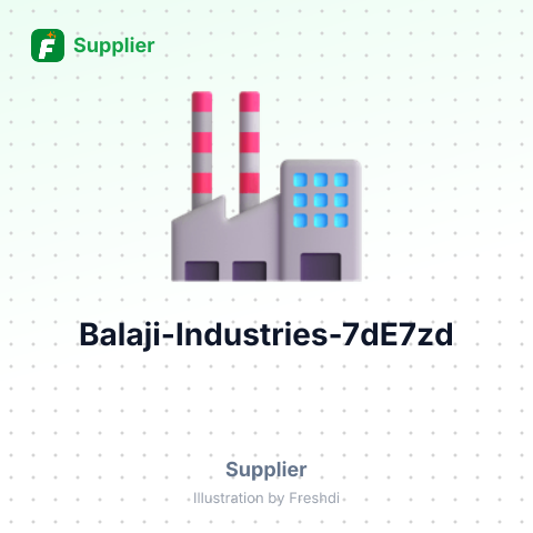Balaji Industries  – summary card, no photo uploaded yet