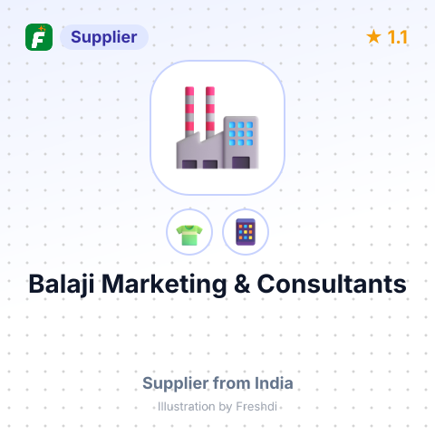 Balaji Marketing & Consultants  – summary card, no photo uploaded yet