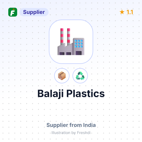 Balaji Plastics – summary card, no photo uploaded yet