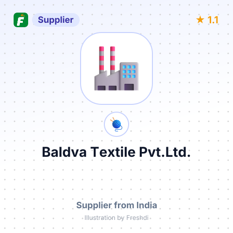 Baldva Textile Pvt.Ltd. – summary card, no photo uploaded yet