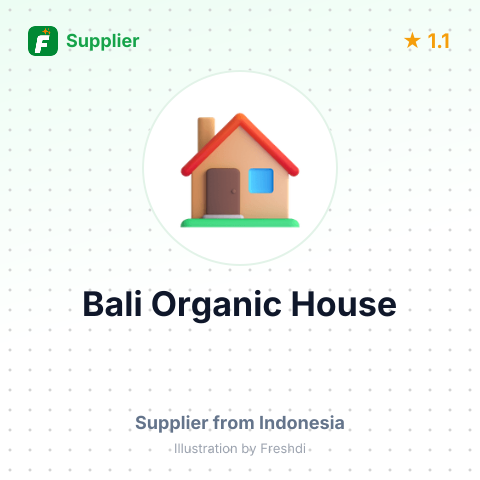Bali Organic House  – summary card, no photo uploaded yet