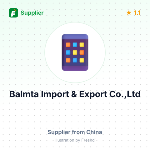 Balmta Import & Export Co.,Ltd  – summary card, no photo uploaded yet
