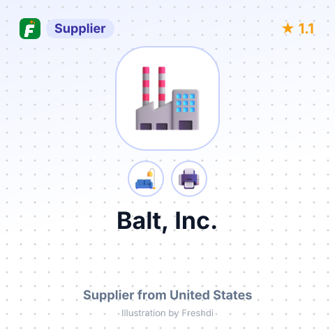 Balt, Inc. – summary card, no photo uploaded yet